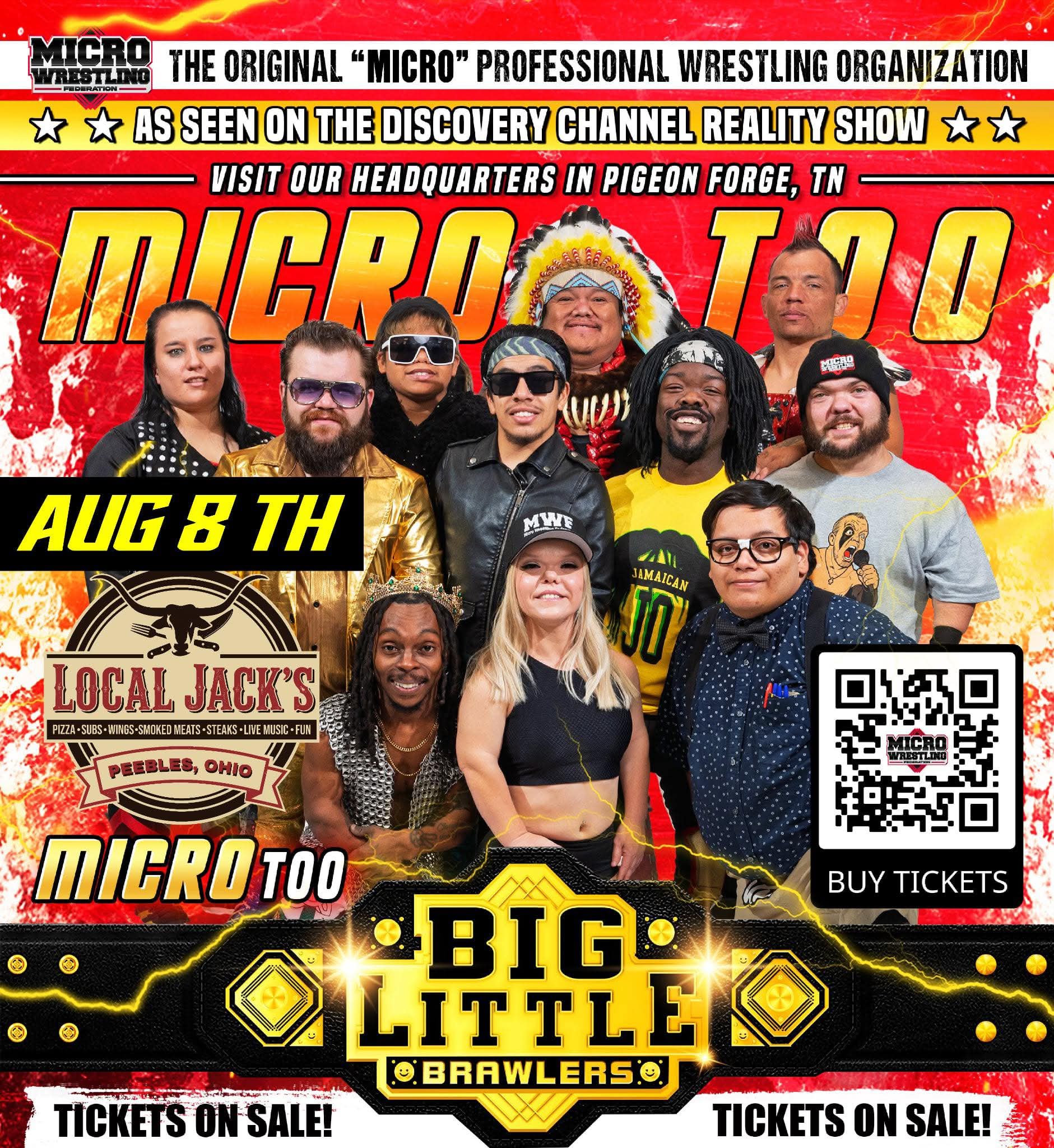 Micro Wrestling Federation at Local Jack’s